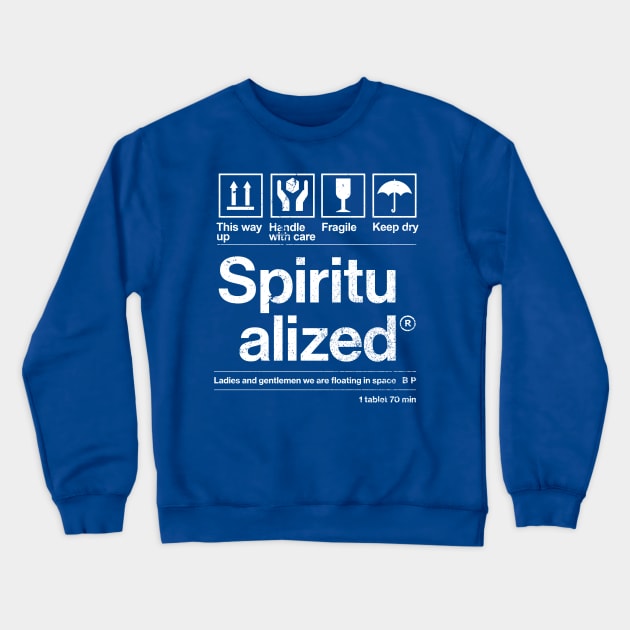 Spiritualized - Handle with care fanmade Crewneck Sweatshirt by fuzzdevil